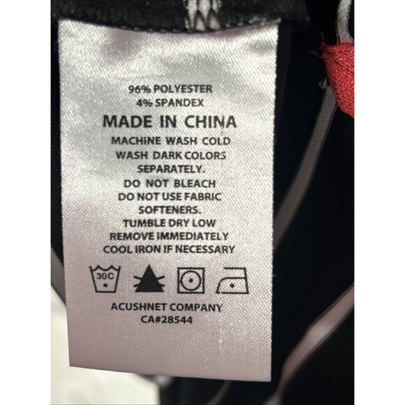 FootJoy FJ Athletic Fit Golf Polo Club Boca Raton Florida LARGE Striped Preppy - Picture 5 of 5